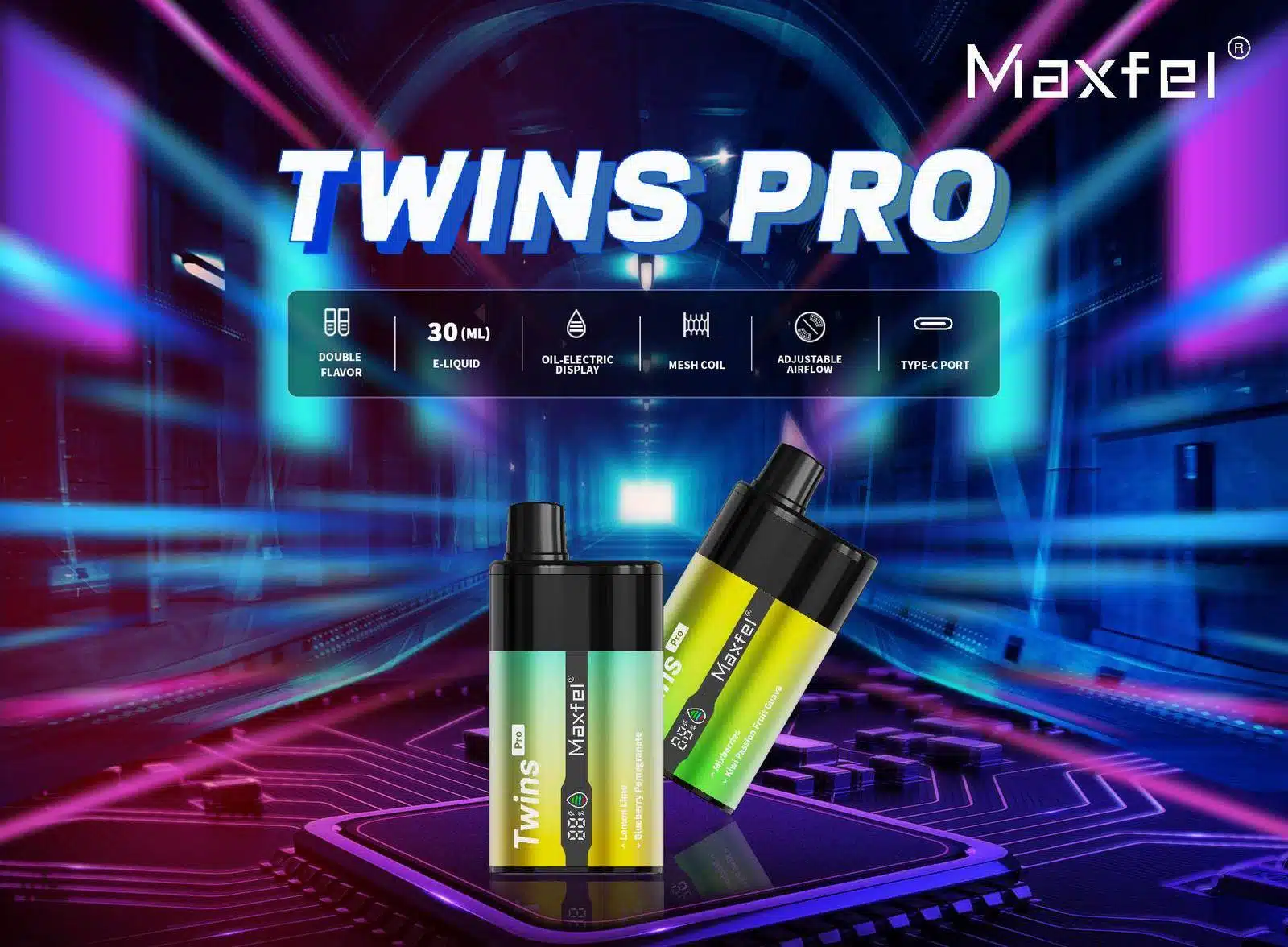 maxfel twins pro 18000 specefication