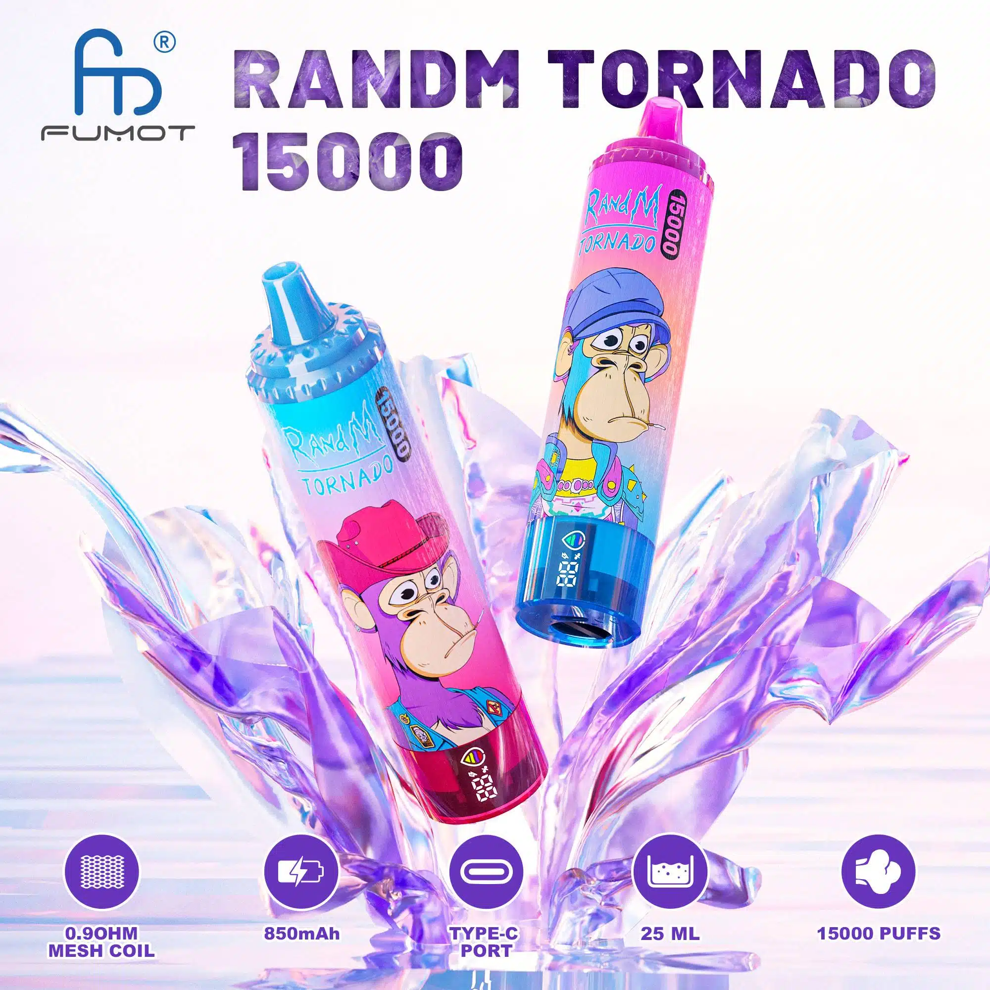 Randm Tornado 15000 banner