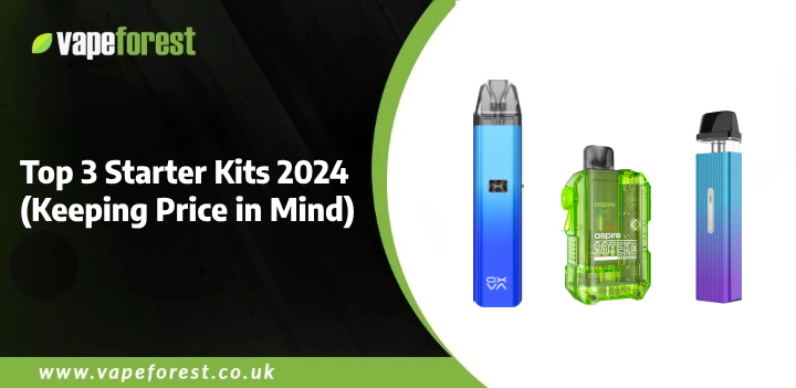 Top 3 Vape Starter Kits of 2024 (Keeping Price in Mind)