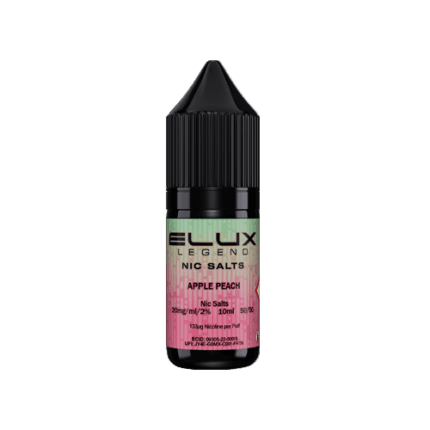 Apple Peach Nic Salt by Elux Legend – 10ml E-liquid