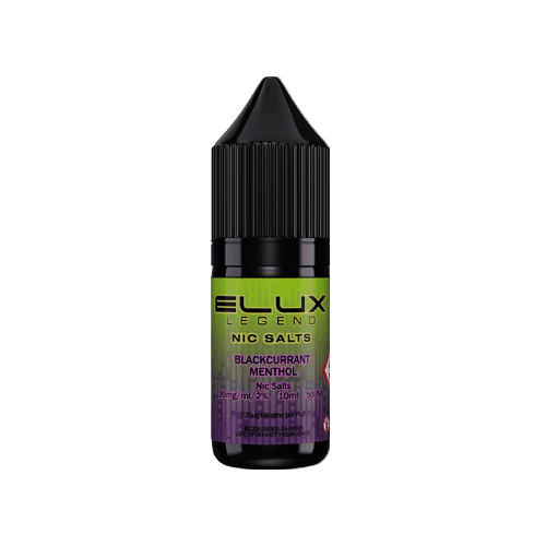 Blackcurrant Menthol by Elux Legend - 10ml E-liquid