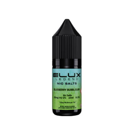 Blueberry Bubblegum Nic Salt by Elux Legend – 10ml E-liquid