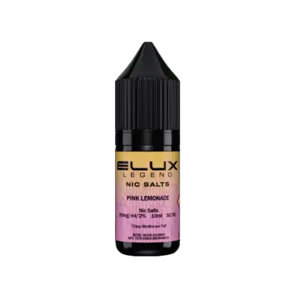 Pink Lemonade Nic Salt by Elux Legend – 10ml E-liquid