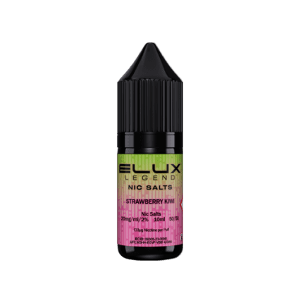Strawberry Kiwi Nic Salt by Elux Legend – 10ml E-liquid