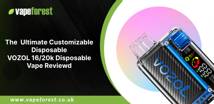 Review of the Ultimate Customizable Disposable Vape for Every Vaper’s Needs - Vozol Vista 16/20K