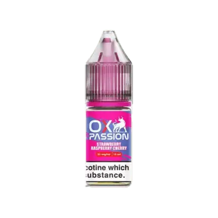 Strawberry Raspberry Cherry Nic Salt By Oxva OX Passion – 10ml E-Liquid