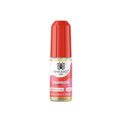Rainbow Bar Juice 5000 - Nic Salt E Liquid