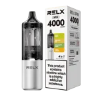 Relx Spin Pod Kit Silver with box