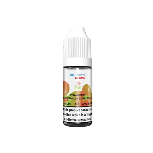 Strawberry Watermelon Bubblegum E-liquid Hayati Pro Max Nic Salt 10ml
