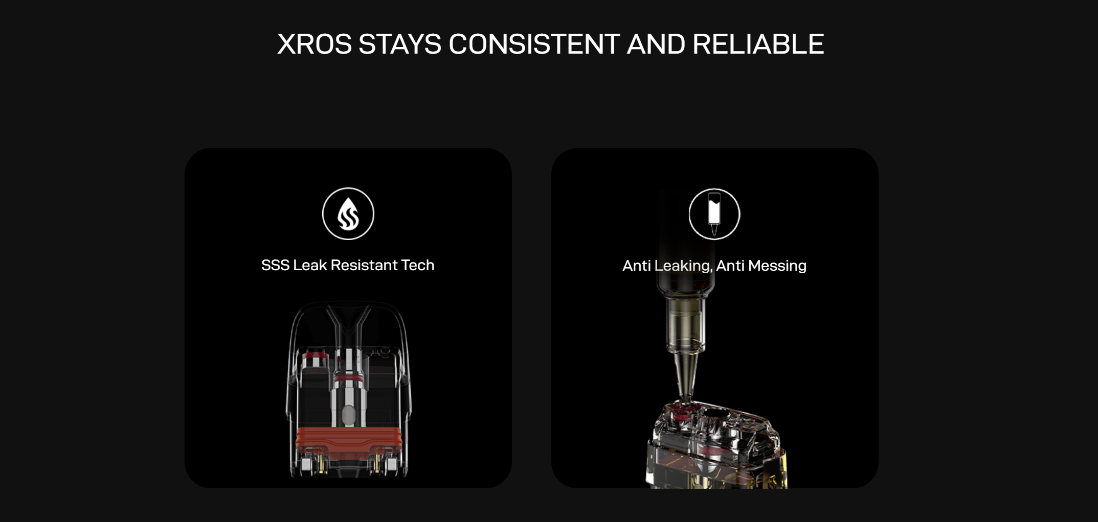 Vaporesso Xros 3 Vape Kit tank