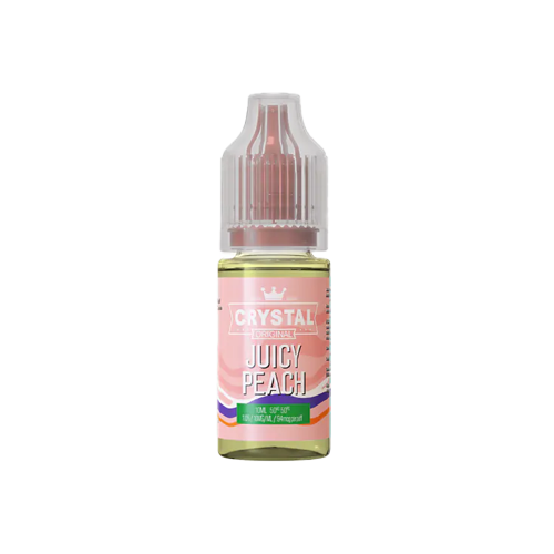 Juicy Peach SKE Crystal Original- 10ml Nic Salt E-liquid