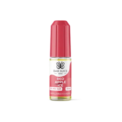 Red Apple Ice Bar Juice 5000 - Nic Salt E Liquid