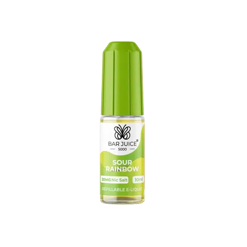 Sour Rainbow Bar Juice 5000 - Nic Salt E Liquid