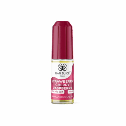 Strawberry Cherry Raspberry Bar Juice 5000 – Nic Salt E Liquid