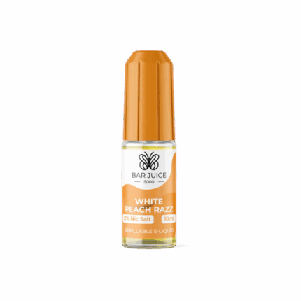 White Peach Razz Bar Juice 5000 – Nic Salt E Liquid