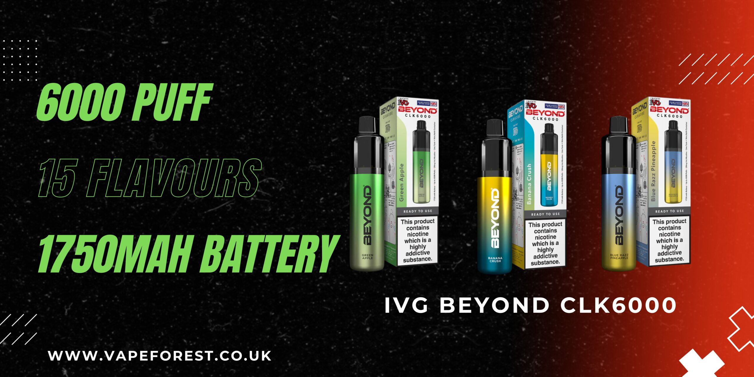 IVG Beyond CLK6000 Disposable Vape Kit