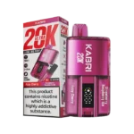 Kabri 20k Ultra Bar Fizzy Cherry-Strawberry Raspberry Cherry Ice