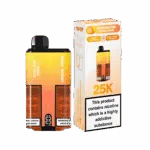 Crystal Prime 25K Twist Disposable Vape Kit Sour Pineapple-Rocky Candy Orange