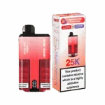Crystal Prime 25K Twist Disposable Vape Kit Strawberry Raspberry Ice-Strawberry Gummy Bear