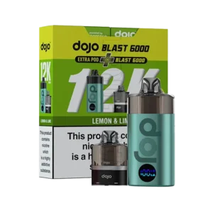 DOJO Blast 12K Bundle Vape Kit - 10mg Lemon Lime