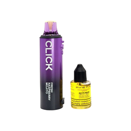 Pyne Pod Click 10000 Replacement Pod and Bottle - 360 view 1