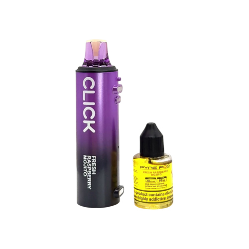 Pyne Pod Click 10000 Replacement Pod and Bottle - 360 view 2