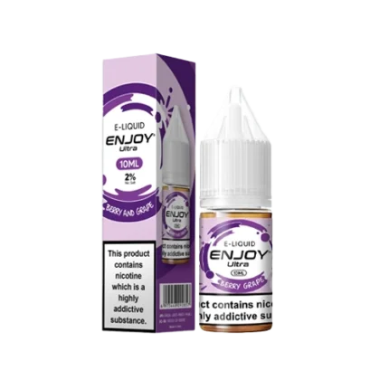 Berry and Grape Nic Salt E-liquid by Enjoy Ultra