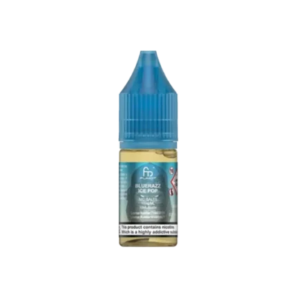 Blue Razz Ice Pop Nic Salt E-liquid by RandM Tornado 7000