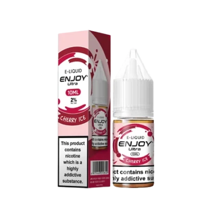 Cherry Ice Nic Salt E-liquid by Enjoy Ultra