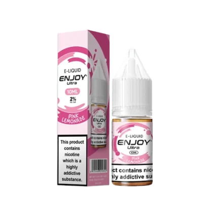 Pink Lemonade Nic Salt E-liquid by Enjoy Ultra