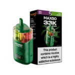RELX Maxgo Combo 33K Dual Flavour Disposable Vape Kit - Triple Grape - Lemon Lime Grape