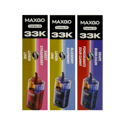 RELX Maxgo Combo 33K Dual Flavour Disposable Vape Kit