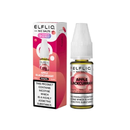 Apple Blackcurrant Elfliq by Elf Bar – 10ml Nic Salt E-liquid