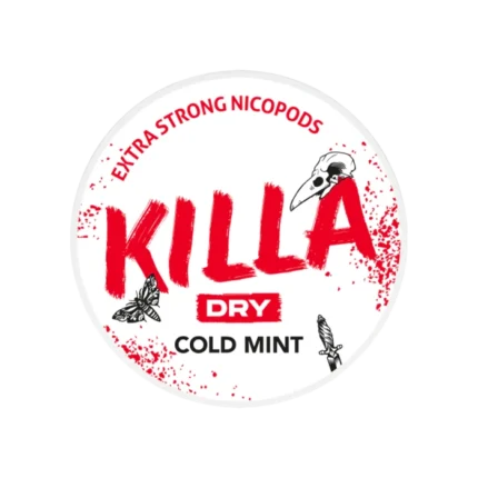 Killa Dry Cold Mint Nicotine Pouches