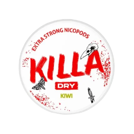 Killa Dry Kiwi Nicotine Pouches
