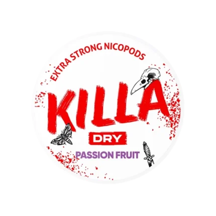 Killa Dry Passion Fruit Nicotine Pouches