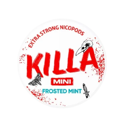 Killa Mini Frosted Mint Nicotine Pouches