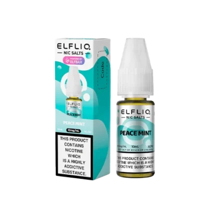 Peace Mint Elfliq by Elf Bar – 10ml Nic Salt E-liquid