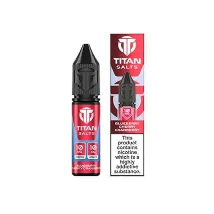 Blueberry Cherry Cranberry  Nic Salt by Titan Salts