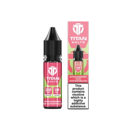 Strawberry Kiwi Watermelon Nic Salt by Titan Salts