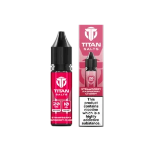 Strawberry Raspberry Cherry Nic Sale E-Liquid by Titan Salts