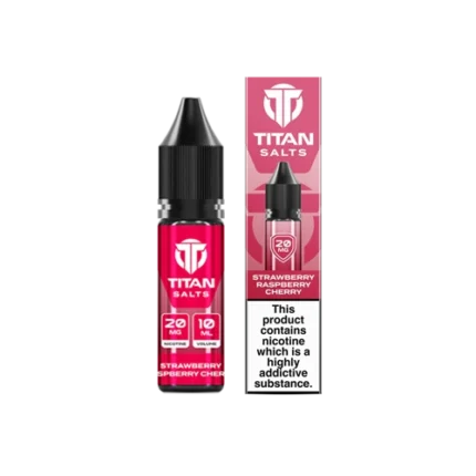 Strawberry Raspberry Cherry Nic Salt by Titan Salts