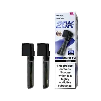 Vapes Bars Angel 20K Prefilled Vape Pods + Refill Container