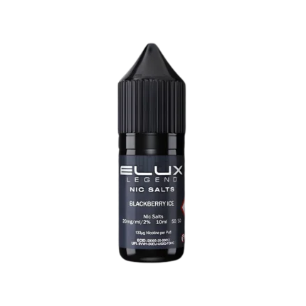 Blackberry Ice Nic Salt by Elux Legend – 10ml E-liquid