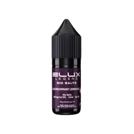Blackcurrant Lemonade Nic Salt by Elux Legend – 10ml E-liquid