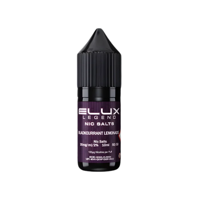 Blackcurrant Lemonade Elux Legend Nic Salt E-liquid