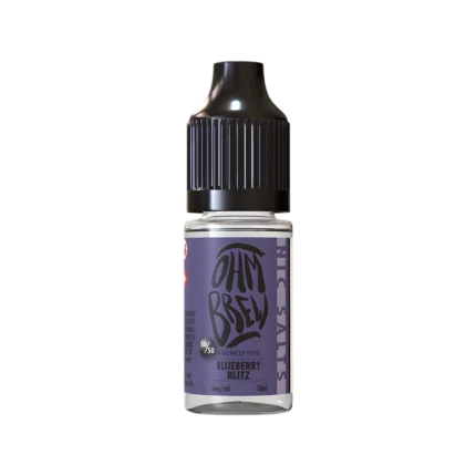 Blueberry Blitz E-Liquid by Ohm Brew 50/50 Nic Salts