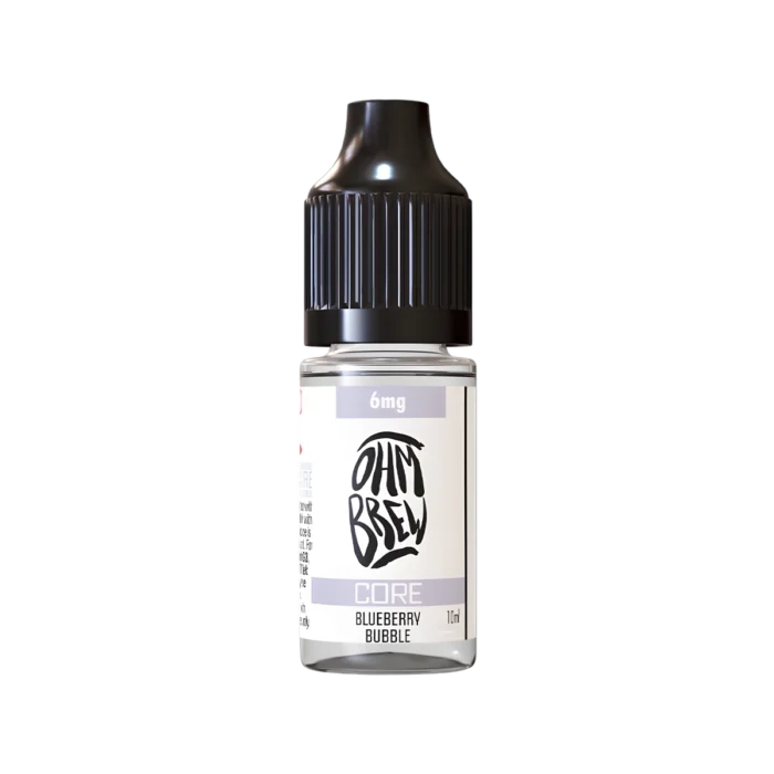 Blueberry Bubble Ohm Brew Core Freebase E-liquid