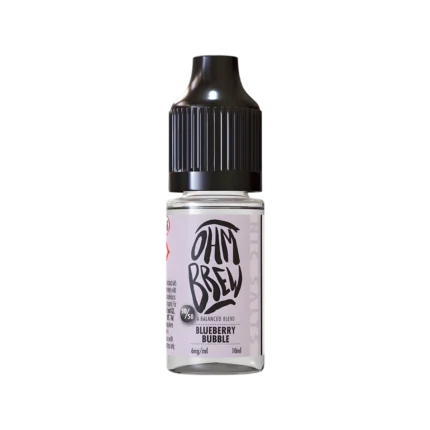 Blueberry Bubble E-Liquid by Ohm Brew 50/50 Nic Salts