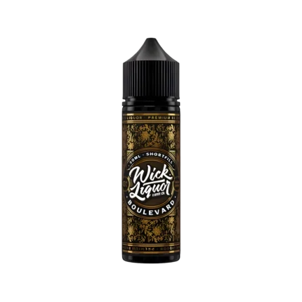 Boulevard Big Block Shortfill E-Liquid by Wick Liquor 50ml